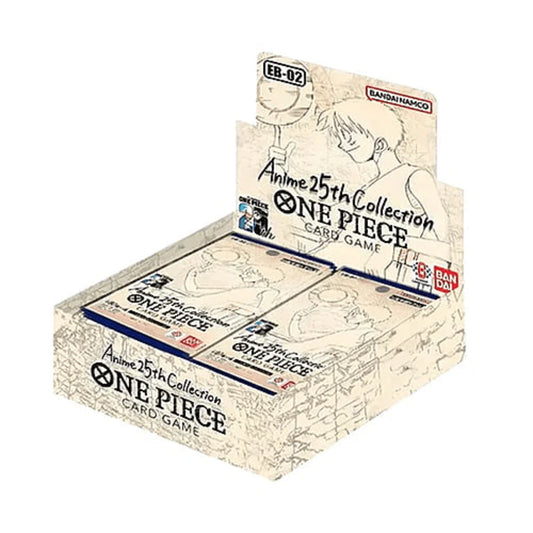 One Piece TCG EB-02 Memorial Collection English Booster Box Front View