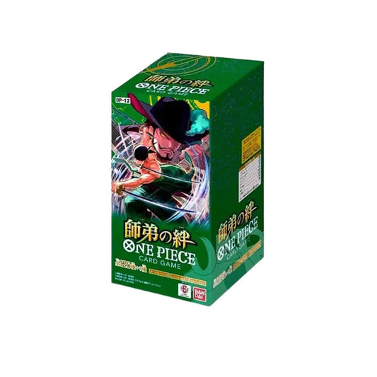 Japanese One Piece TCG OP-12 Legacy of the Master Booster Box Front Packaging
